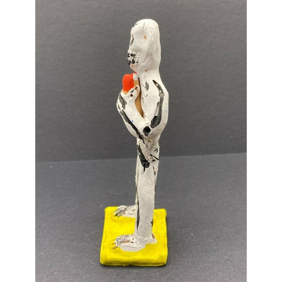 Vintage Dia De Los Muertos Skeleton Muneca Josefina Aguilar - Free Shipping - Picture 2 of 5